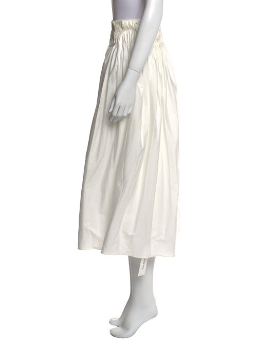 The Row Raw-Edge Trim Midi Length Skirt