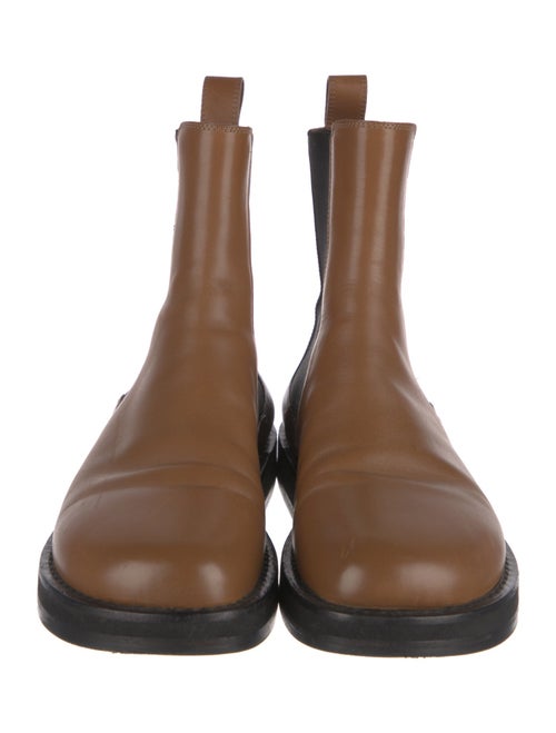 The Row Leather Chelsea Boots