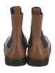 The Row Leather Chelsea Boots