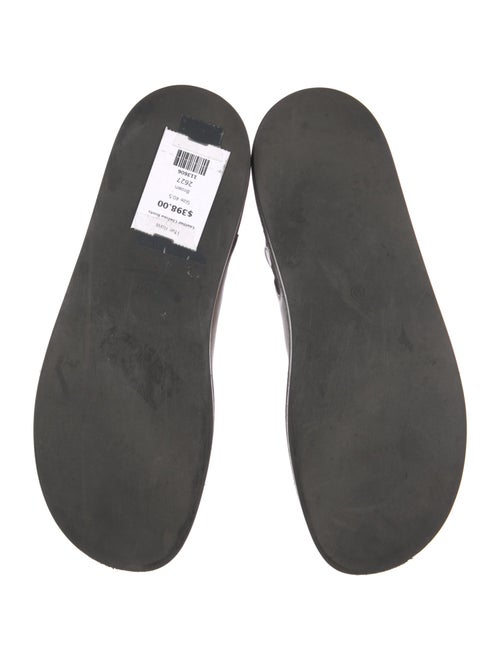 The Row Leather Chelsea Boots