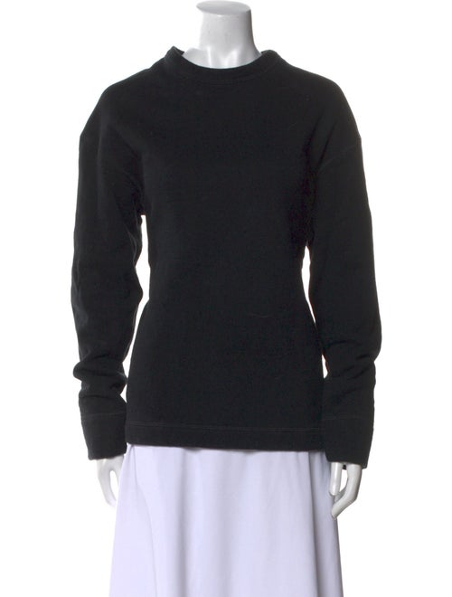 The Row Mock Neck Long Sleeve Sweatshirt