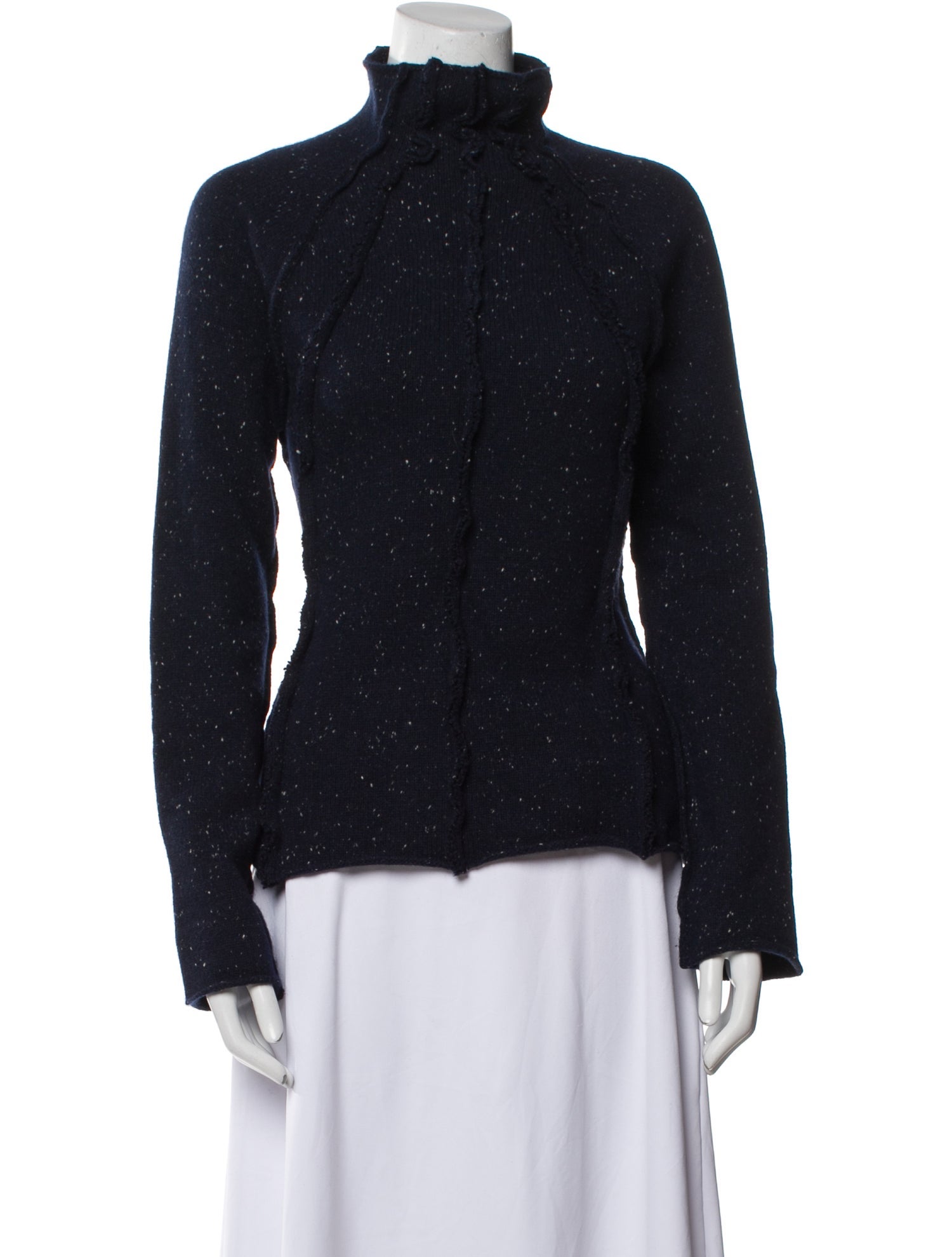 The Row Wool Mock Neck Sweater