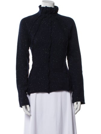 The Row Wool Mock Neck Sweater