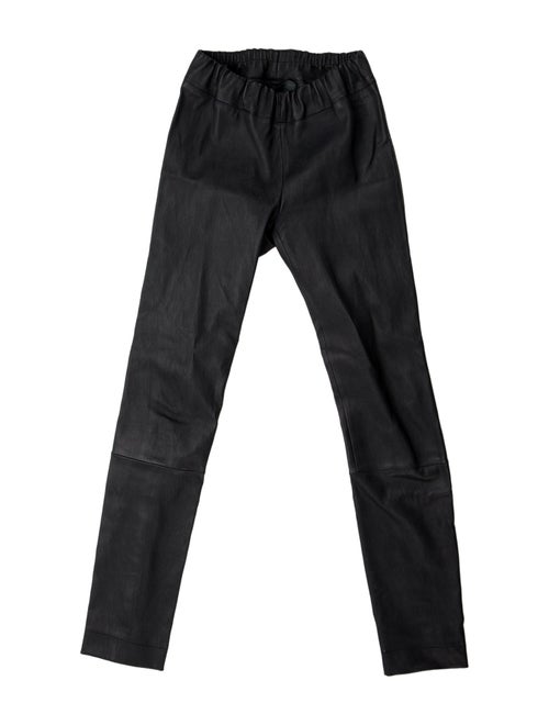 The Row Lambskin Skinny Leg Pants