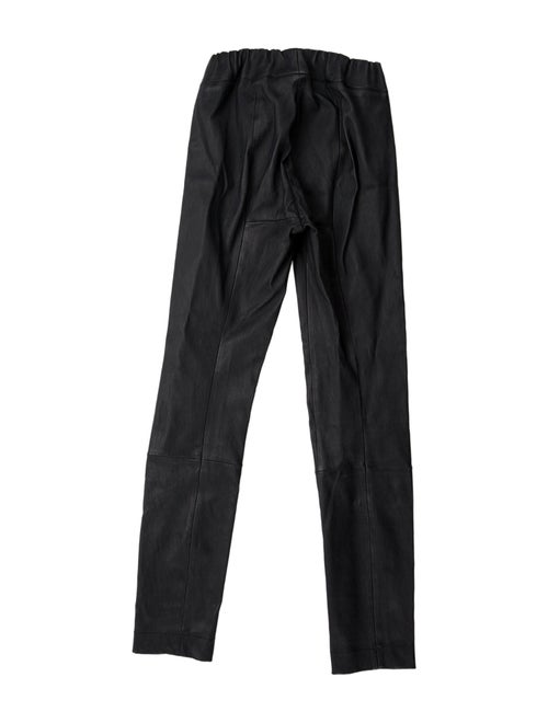 The Row Lambskin Skinny Leg Pants