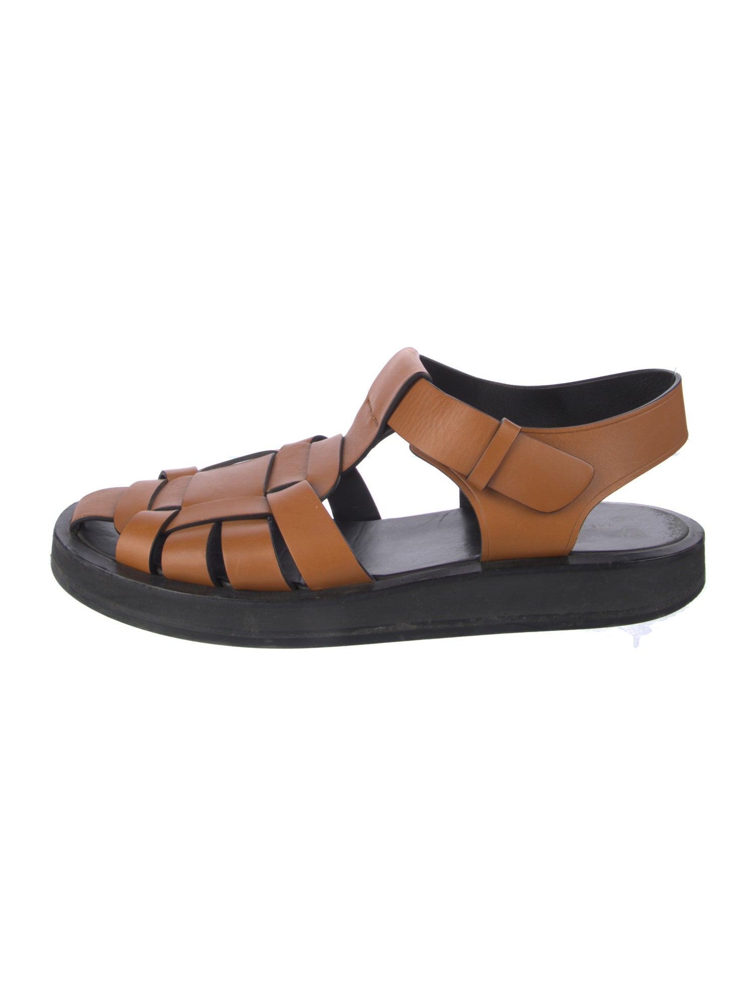 The Row Gaia Leather Gladiator Sandals