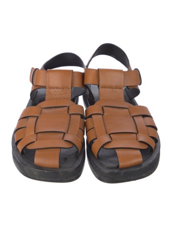 The Row Gaia Leather Gladiator Sandals