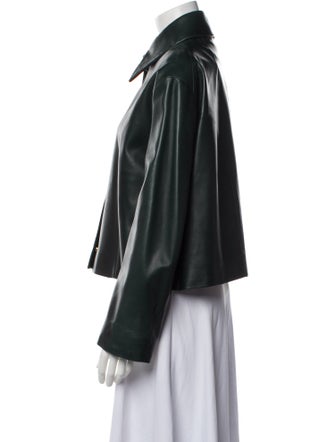 The Row Leather Jacket