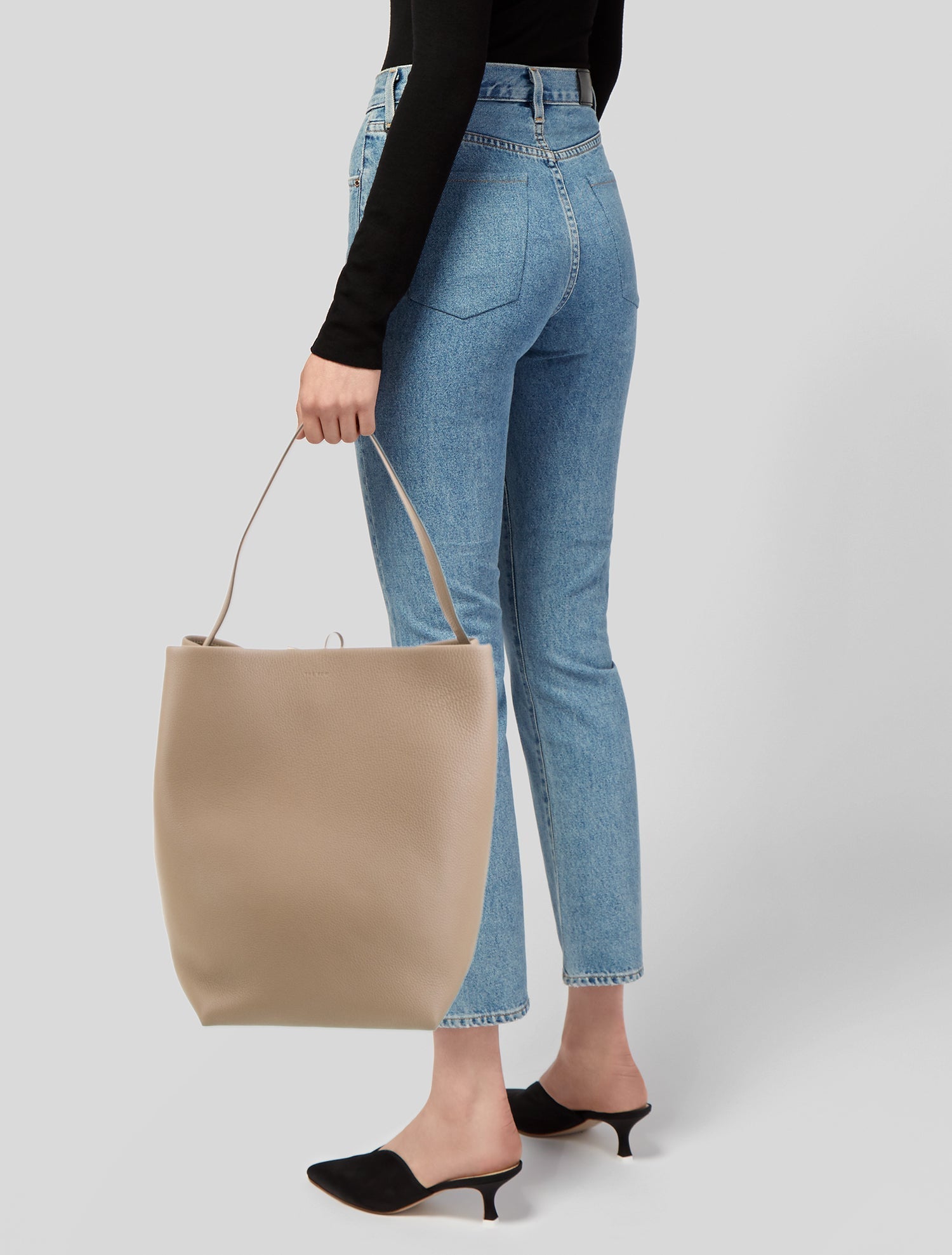 The Row Calfskin N/S Park Large