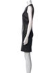 The Row Lambskin Knee-Length Dress