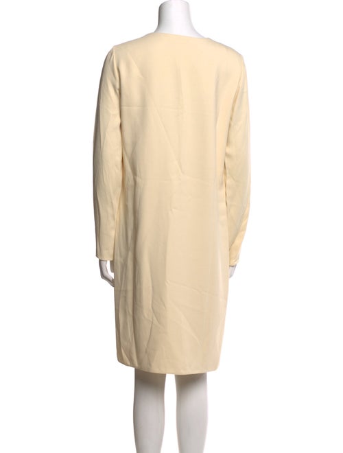 The Row V-Neck Knee-Length Dress