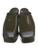 The Row Emi Leather Slides