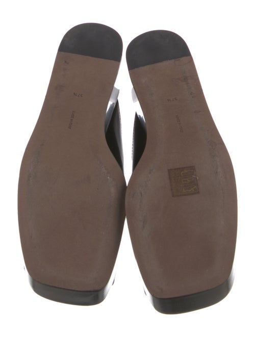 The Row Emi Leather Slides