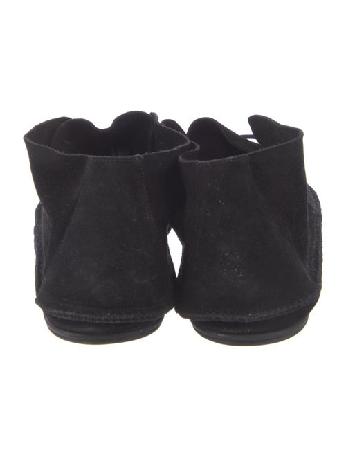 The Row Tyler Suede Lace-Up Boots