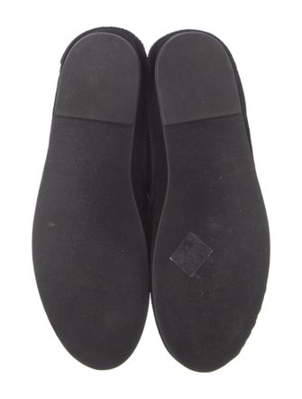 The Row Tyler Suede Lace-Up Boots