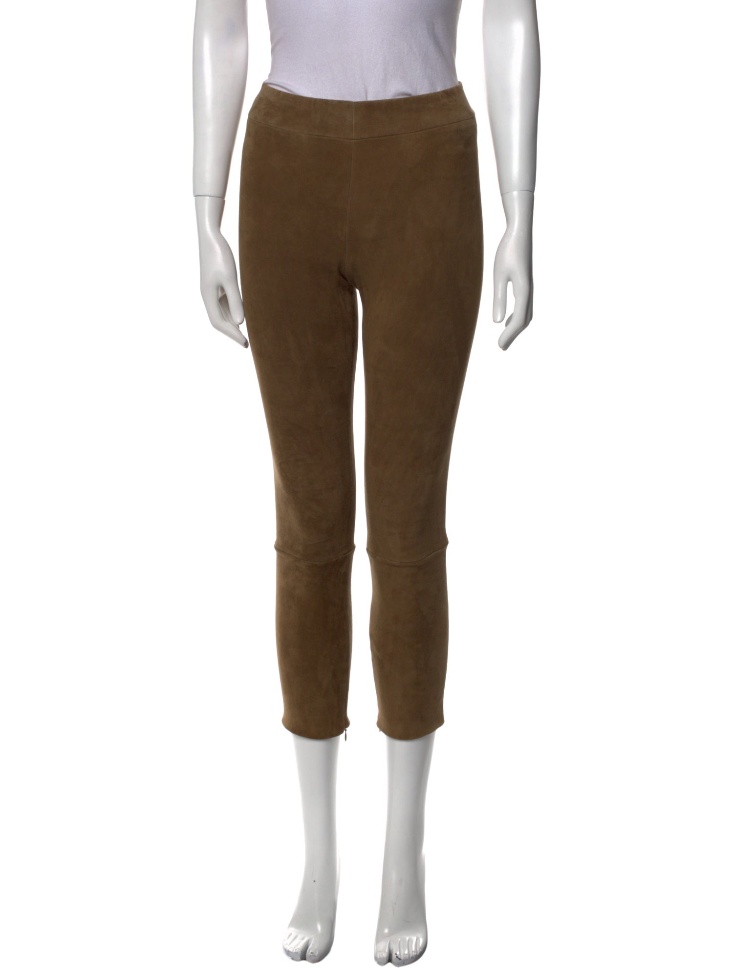 The Row Lambskin Skinny Leg Pants