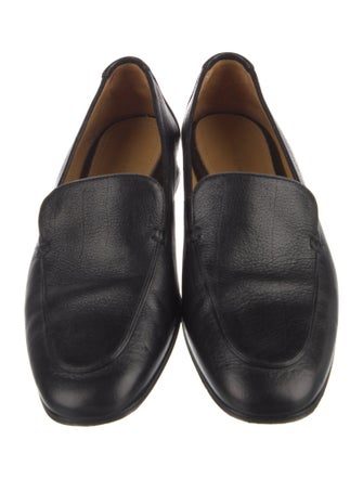 The Row Adam Loafer Leather Loafers