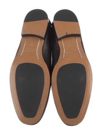 The Row Adam Loafer Leather Loafers