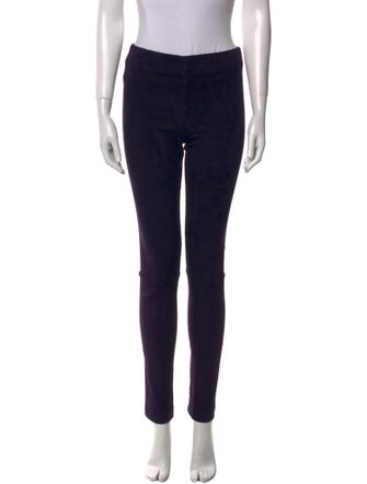 The Row Lambskin Skinny Leg Pants