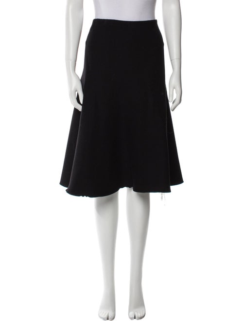 The Row Virgin Wool Knee-Length Skirt