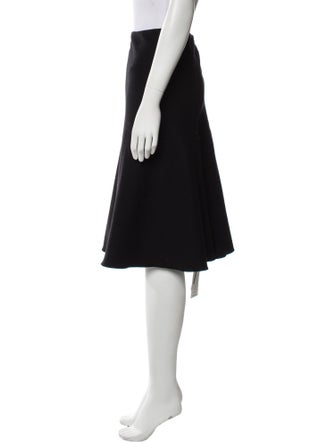 The Row Virgin Wool Knee-Length Skirt