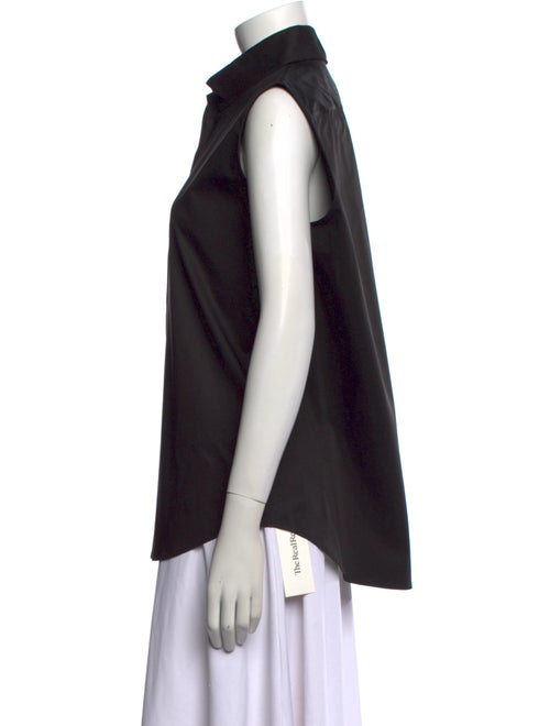 The Row Sleeveless Button-Up Top