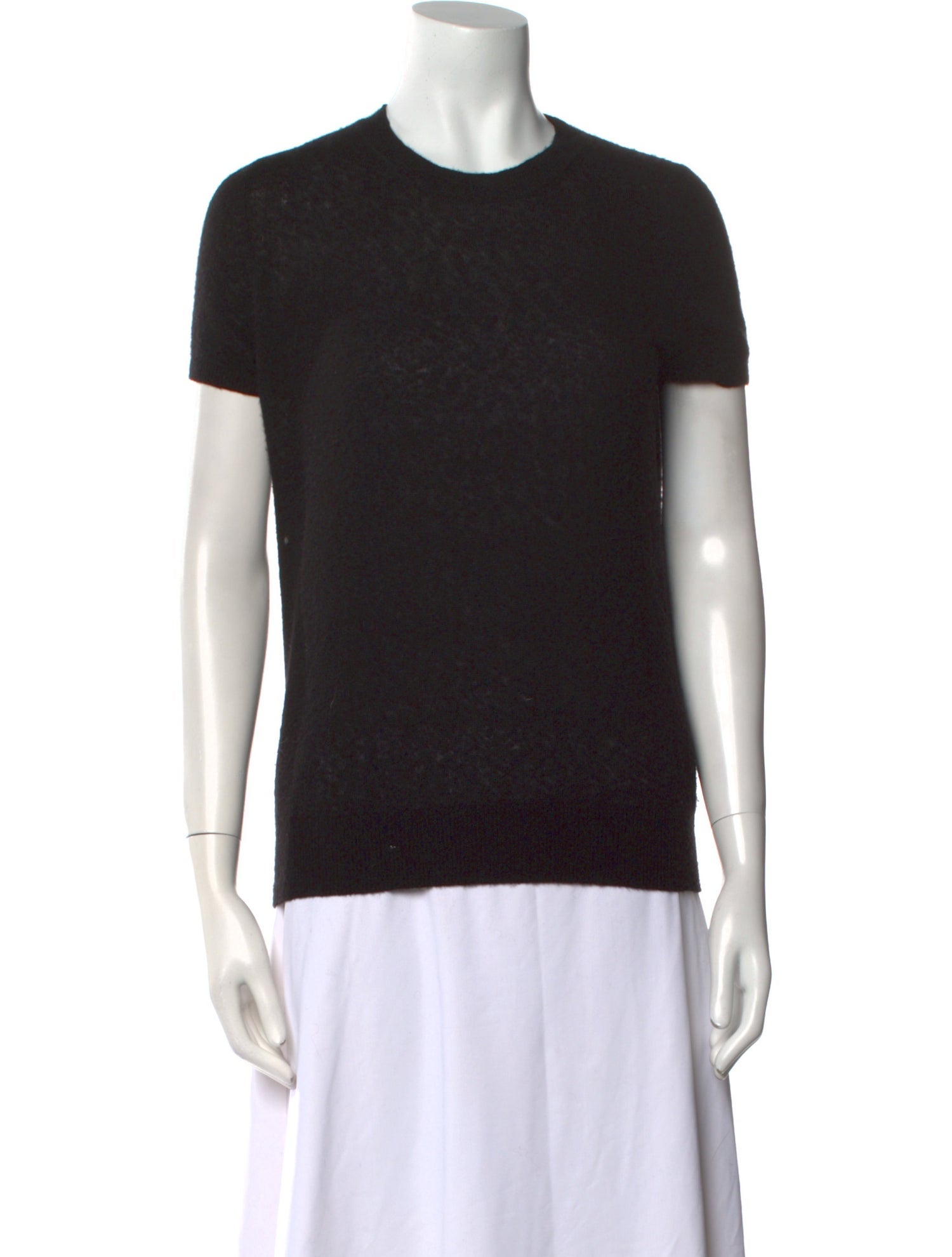 The Row Cashmere Crew Neck T-Shirt