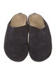 The Row Hugo Mule Suede Slides