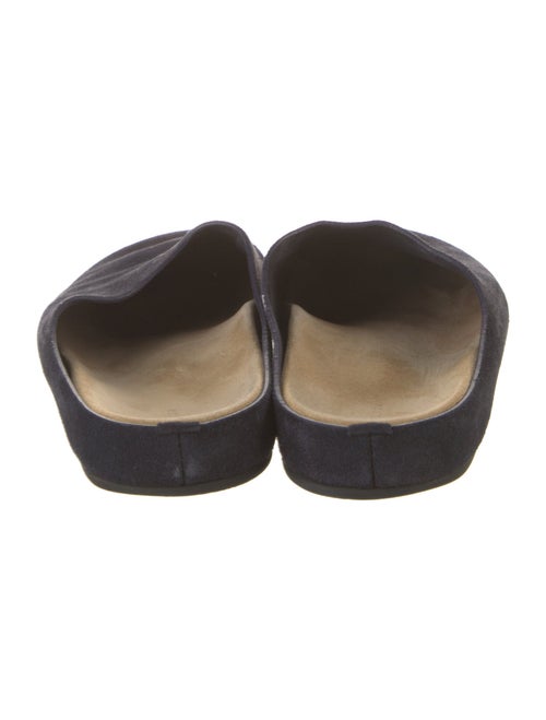 The Row Hugo Mule Suede Slides
