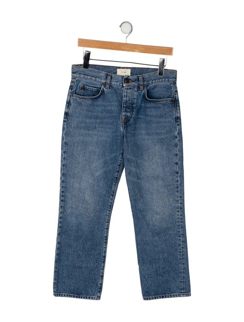 The Row Mid-Rise Straight Leg Jeans