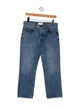 The Row Mid-Rise Straight Leg Jeans