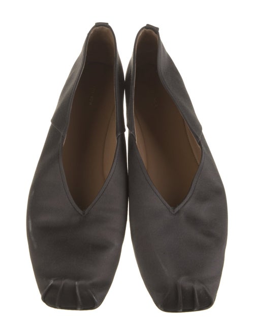 The Row Satin Flats