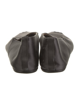 The Row Satin Flats