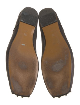 The Row Satin Flats