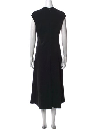 The Row Mock Neck Long Dress