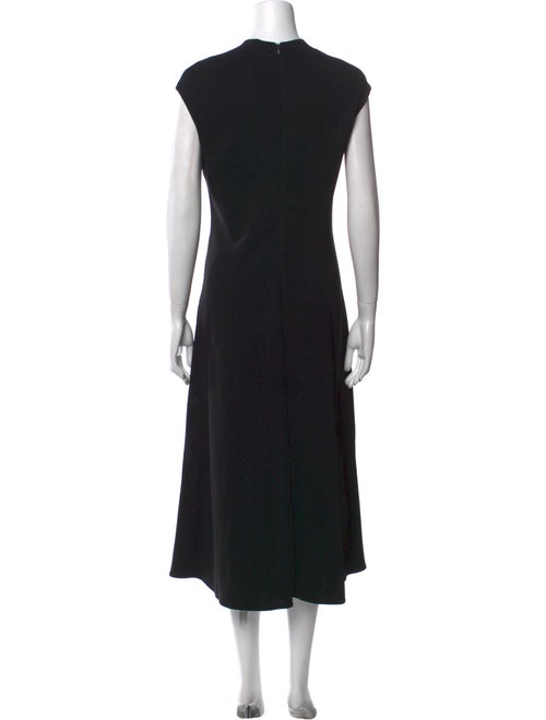 The Row Mock Neck Long Dress