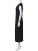 The Row V-Neck Long Dress