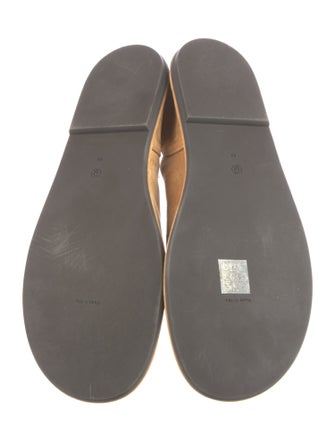 The Row Canal Suede Slippers