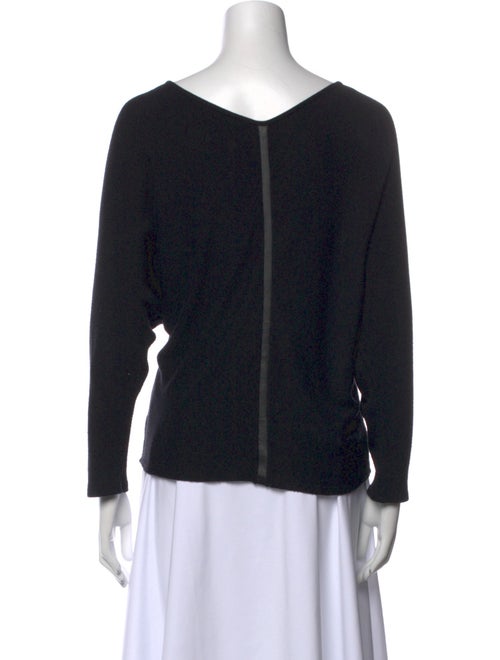 The Row Scoop Neck Long Sleeve Top