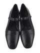 The Row Ava Leather Mary Jane Flats