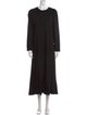 The Row Long Sleeve Long Dress