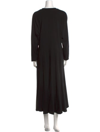 The Row Long Sleeve Long Dress