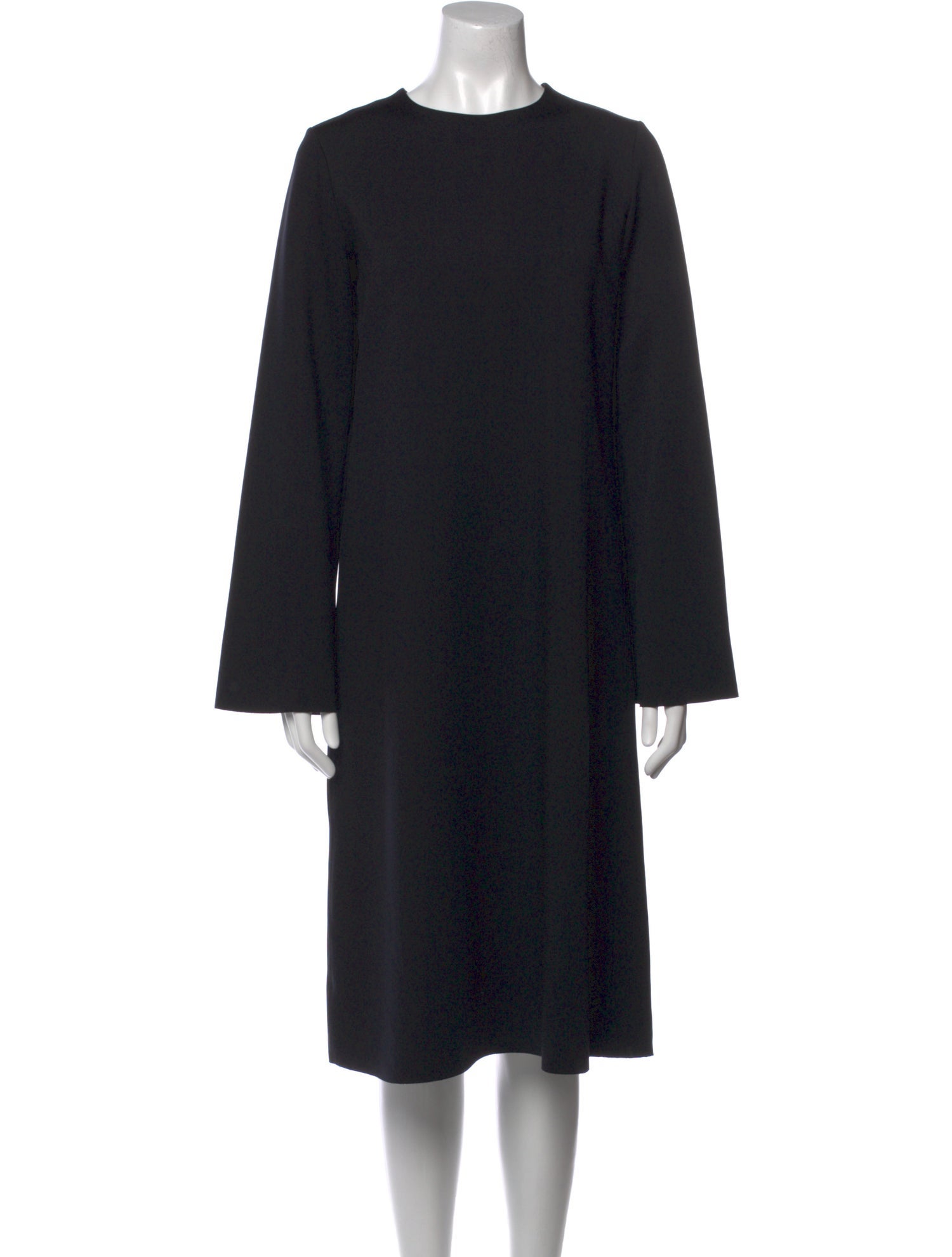 The Row Crew Neck Midi Length Dress