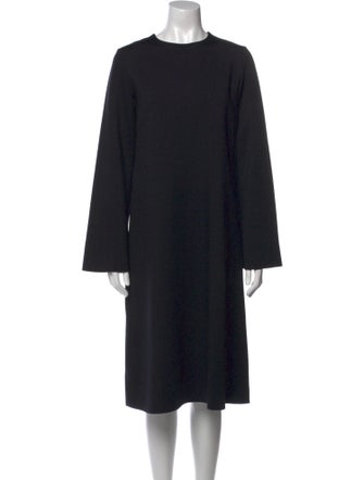 The Row Crew Neck Midi Length Dress