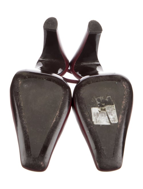 The Row Leather Slingback Pumps