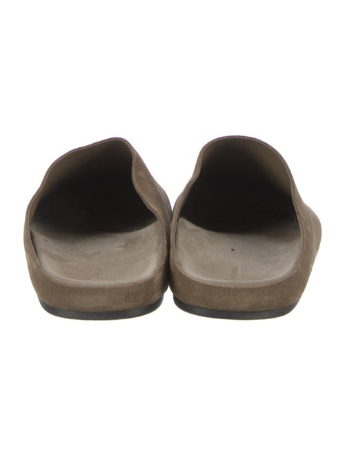 The Row Hudson Suede Mules