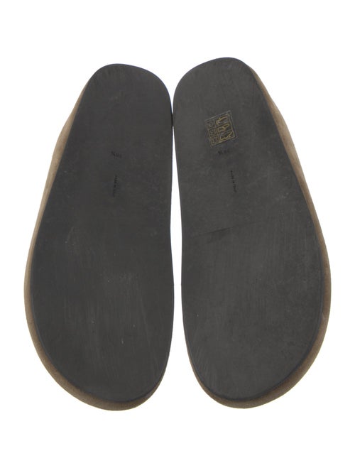 The Row Hudson Suede Mules