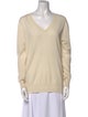 The Row Cashmere V-Neck Sweater