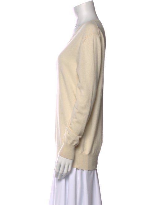 The Row Cashmere V-Neck Sweater