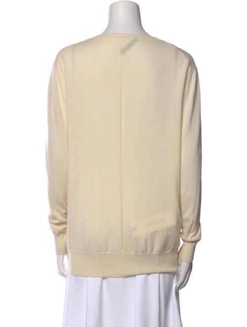 The Row Cashmere V-Neck Sweater
